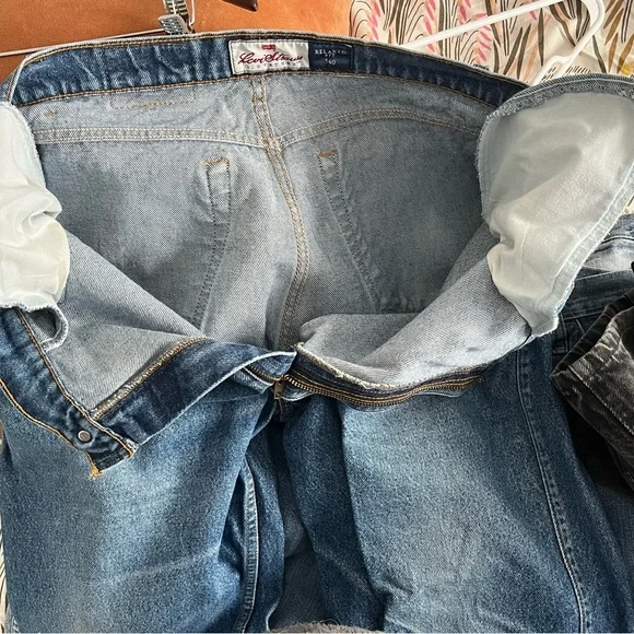 Vintage Levi's Orange Tab 540 Relaxed Fit Faded Dad Jeans Blue Wash Baggy 37x29